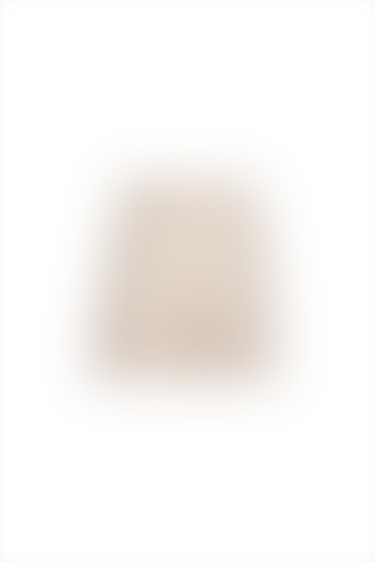 Şerit Detaylı Bermuda Kahverengi Mini Şort