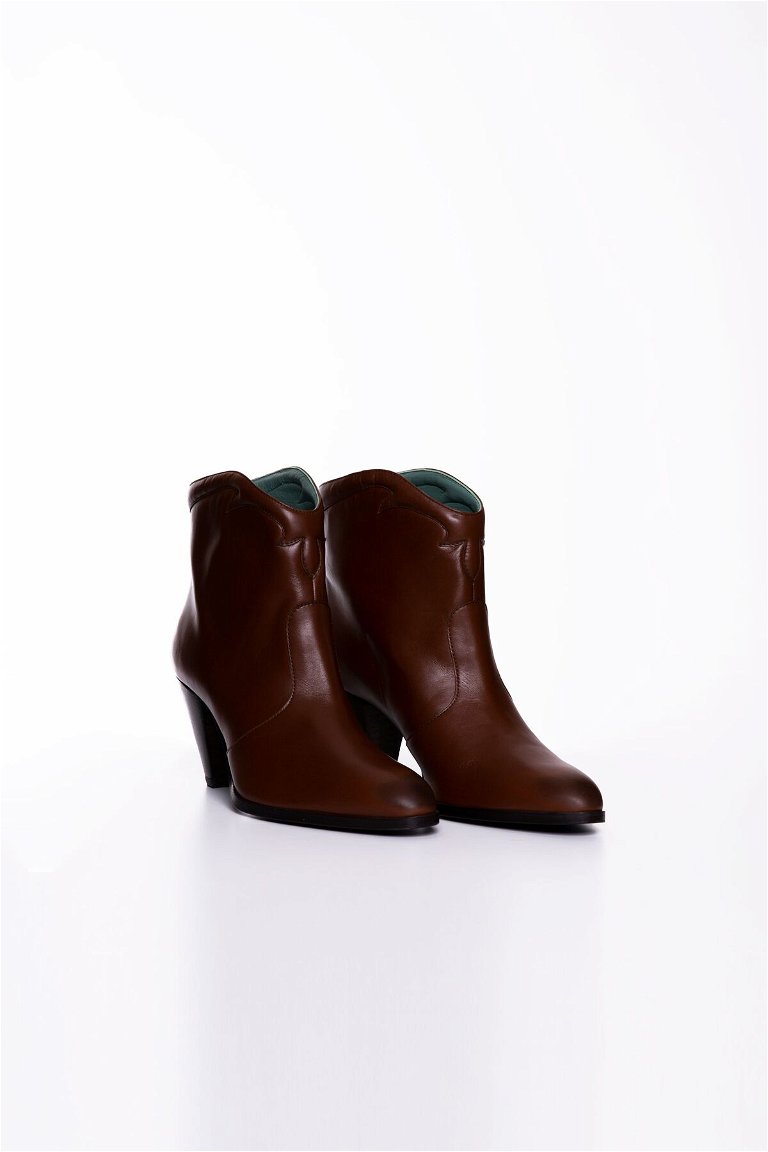 GIZIAGATE - Heeled Brown Boots