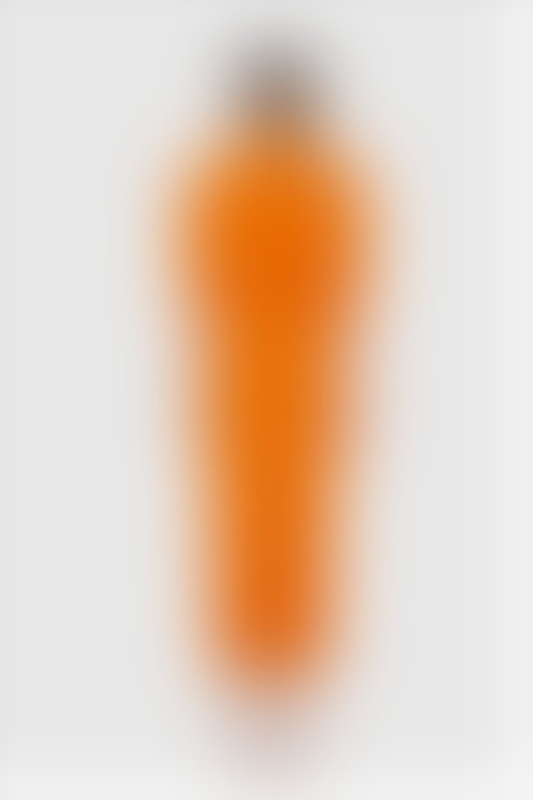 Taş İşleme Detaylı Düğmeli Midi Boy Turuncu Elbise