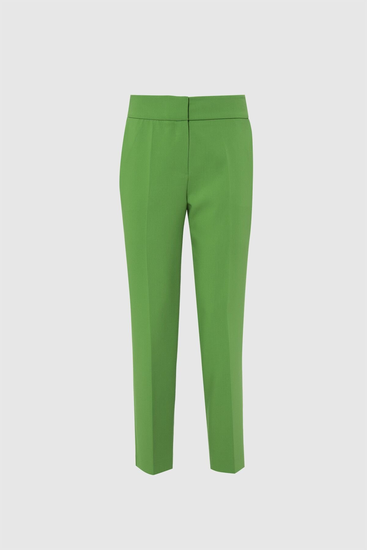 Yüksek Bel Yeşil Pantolon