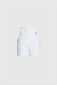 GIZIA - Lace Detailed Ecru Shorts