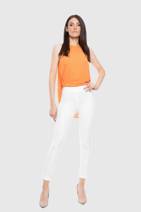  GIZIA - Dar Paça Beyaz Pantolon