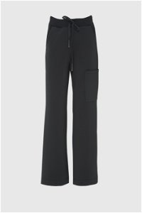 GIZIA SPORT - Pocket Detailed Contrast Garnish Wide Leg Sweatpants