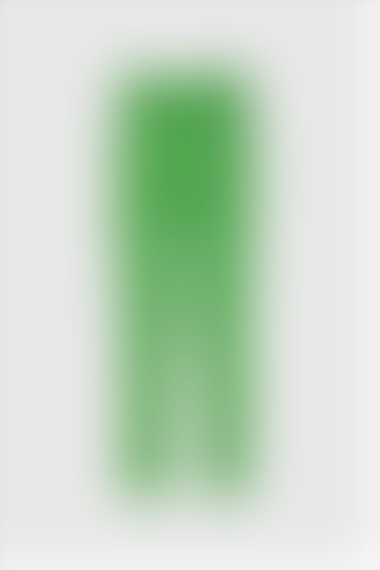 GIZIA - Pili Detaylı Yeşil Havuç Pantolon