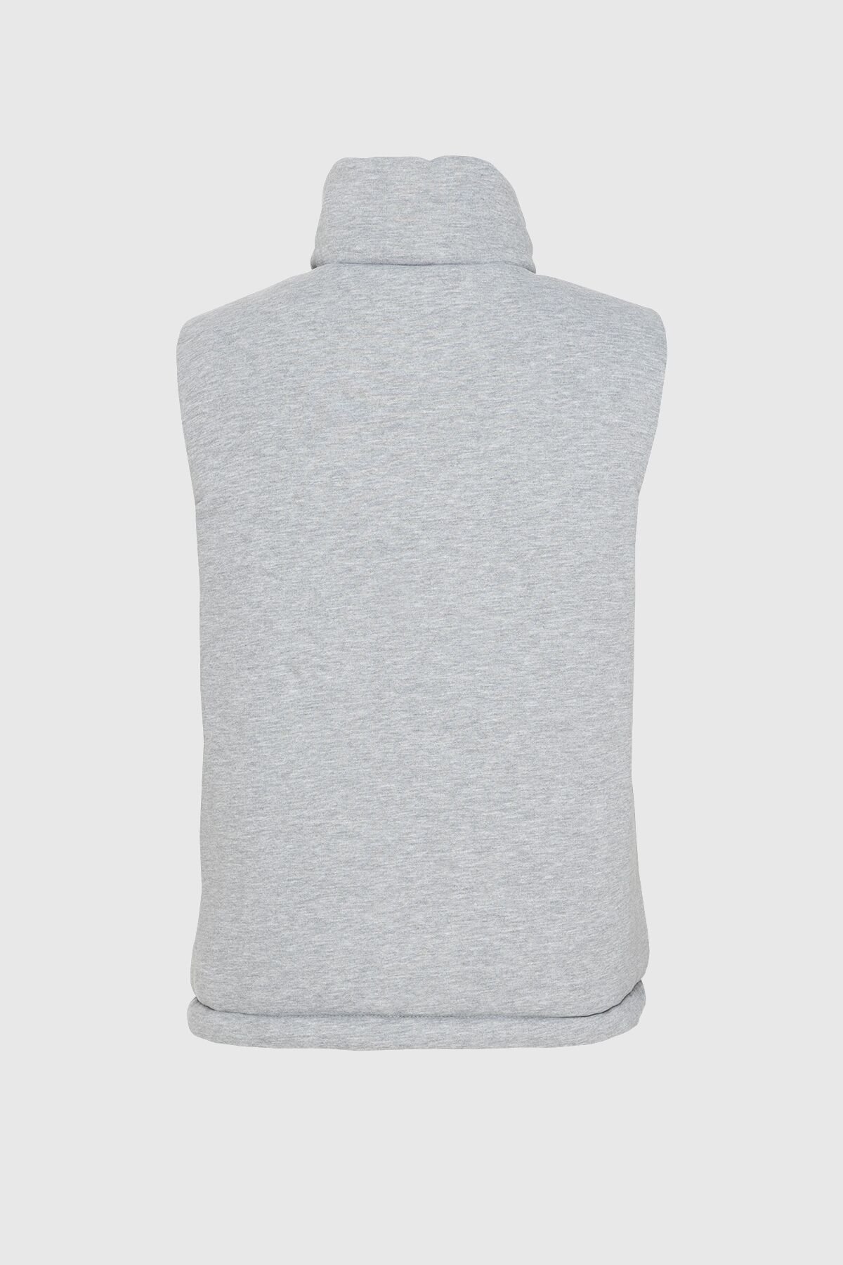 Ecru - Gray Double Sided Vest