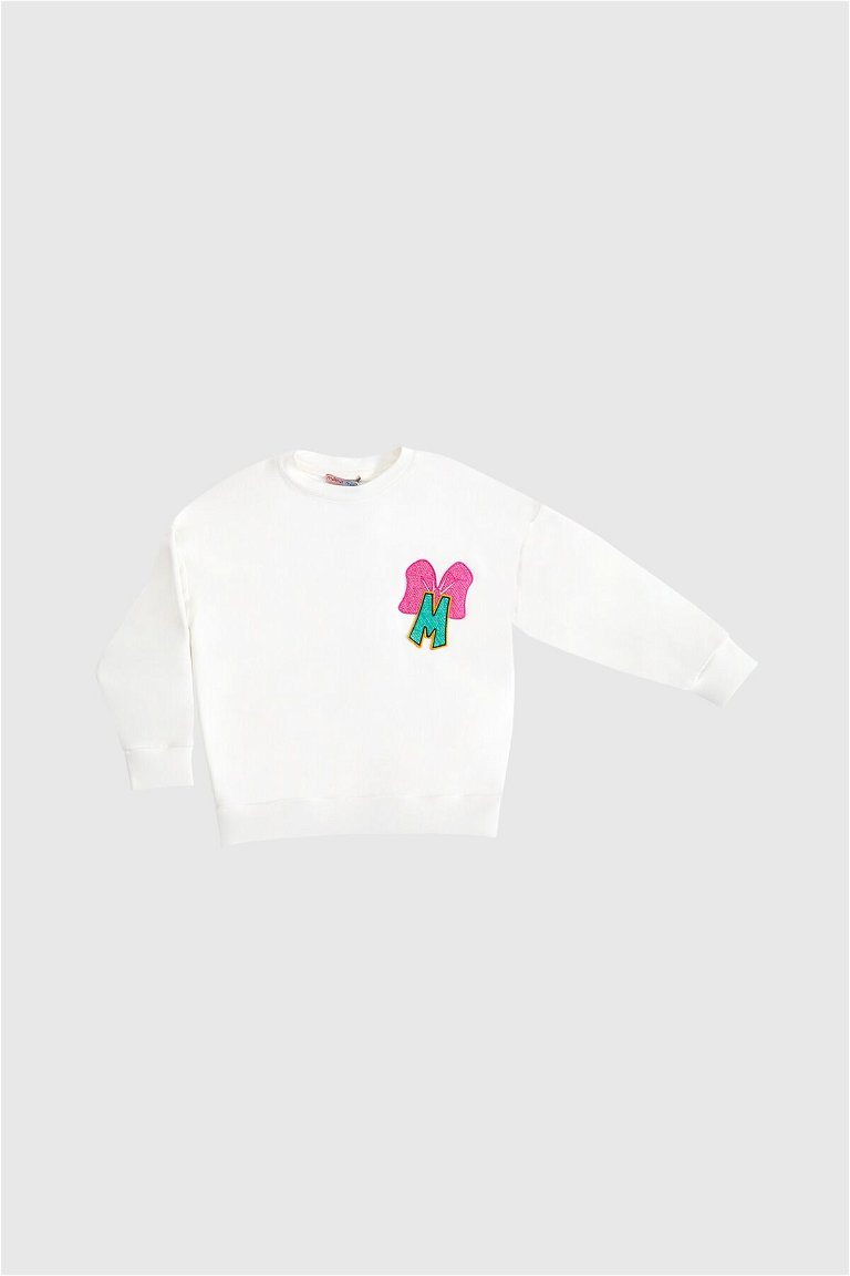 MANI MANI KIDS - Applique Detailed Sweatshirt