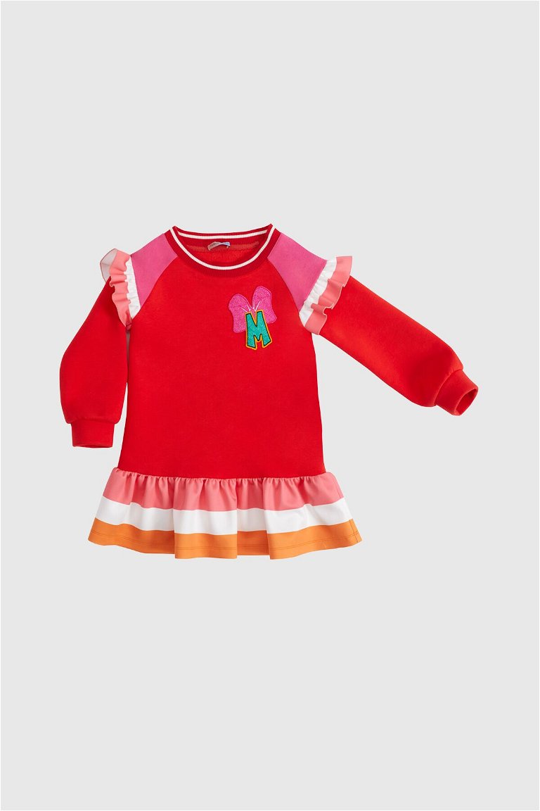 MANI MANI KIDS - Embroidery Detailed Dress