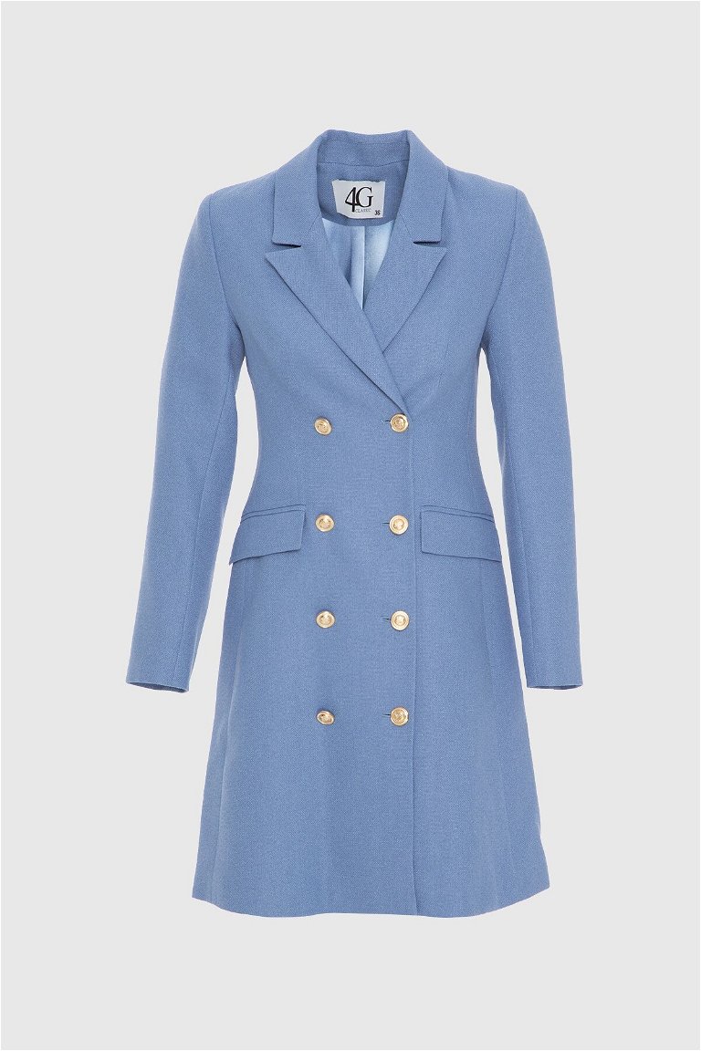 4G CLASSIC - Blue Mini Jacket Dress