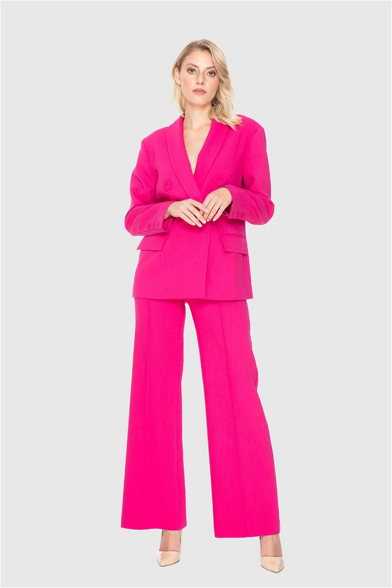 GIZIA - Oversize Blazer Pink Jacket