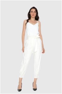 GIZIA - Ankle-Length Carrot Pants With Battery And Button Detail