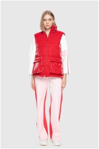 GIZIA - Red - Gray Double Sided Vest