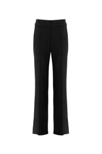GIZIA - Black Trousers with Metal Sewing Accessories 