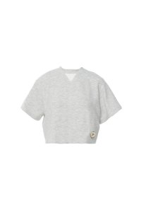 GIZIA SPORT - Grey T-Shirt with a Crew Neck