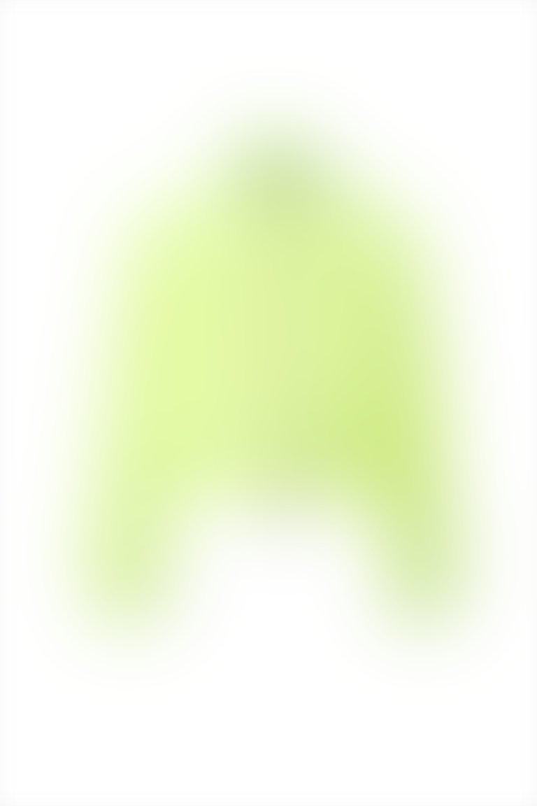 GIZIA SPORT - Detachable Neon Green Raincoat With Handle 