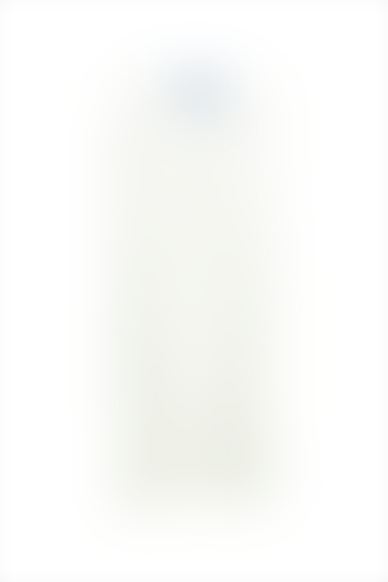 KIWE - بنطلون رياضي أبيض واسع الساق مزين بحبل