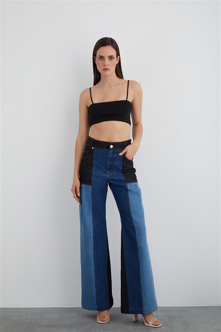 AirDuka - Women's Cotton Skinny Fit Body Shaper Jean Trousers