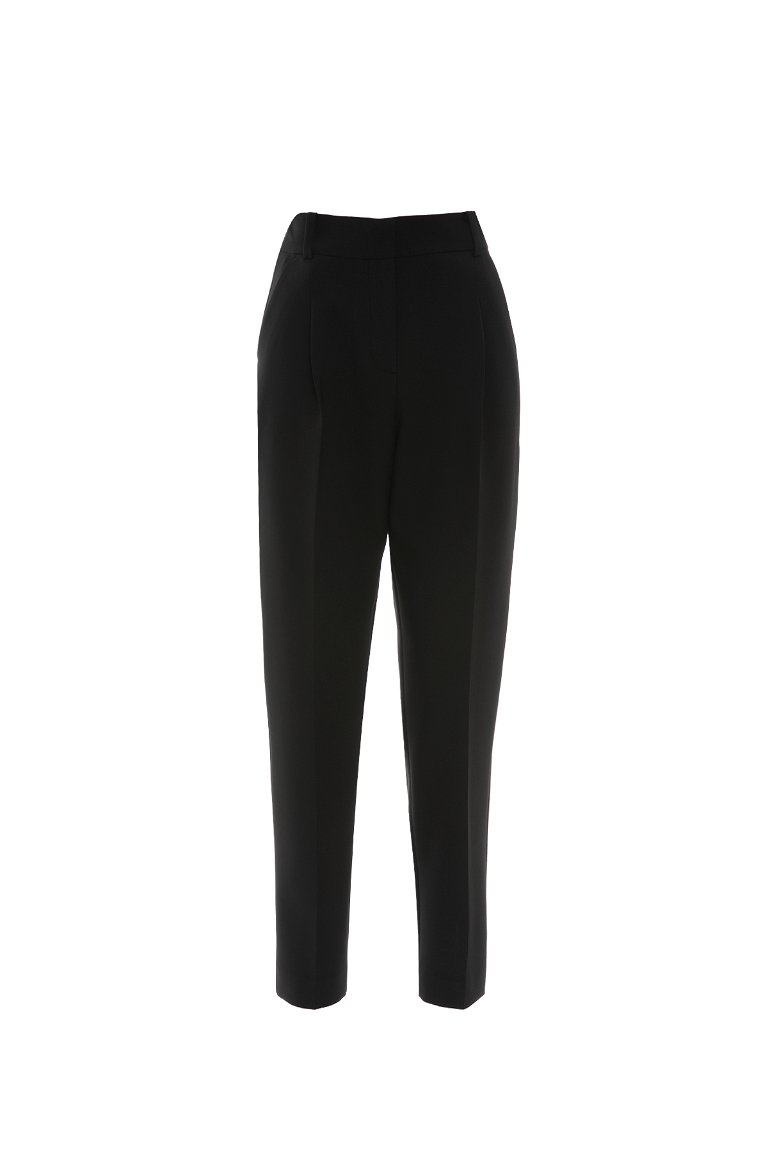 GIZIA - Cepli Havuç Model Siyah Pantolon