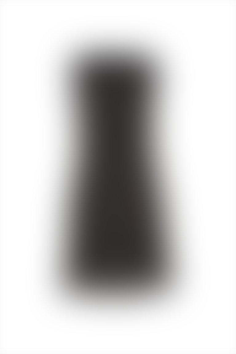 Tassel Detail Midi Tweed Dress