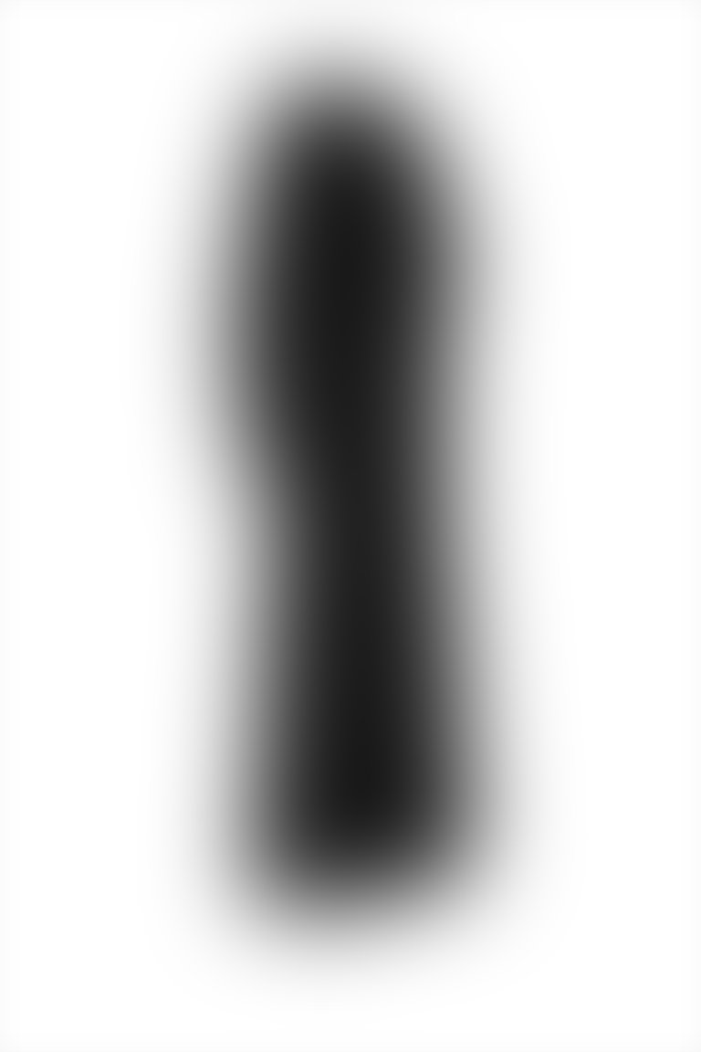 Balon Kol Detaylı Uzun Şifon Kloş Piliseli Siyah Elbise