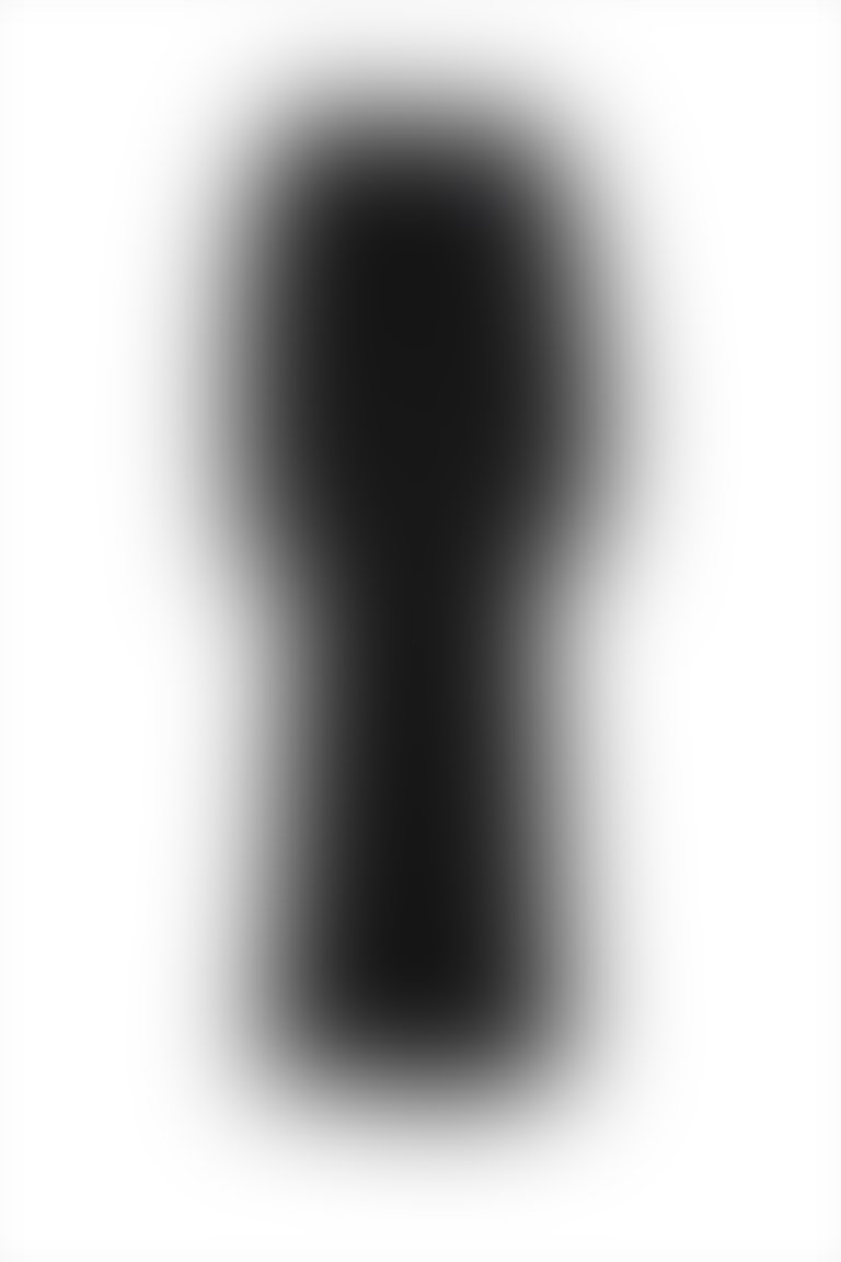Balon Kol Detaylı Uzun Şifon Kloş Piliseli Siyah Elbise