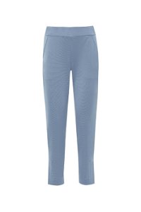 GIZIA SPORT - Arka Bel Lastikli Etiket Detay Mavi Pantolon