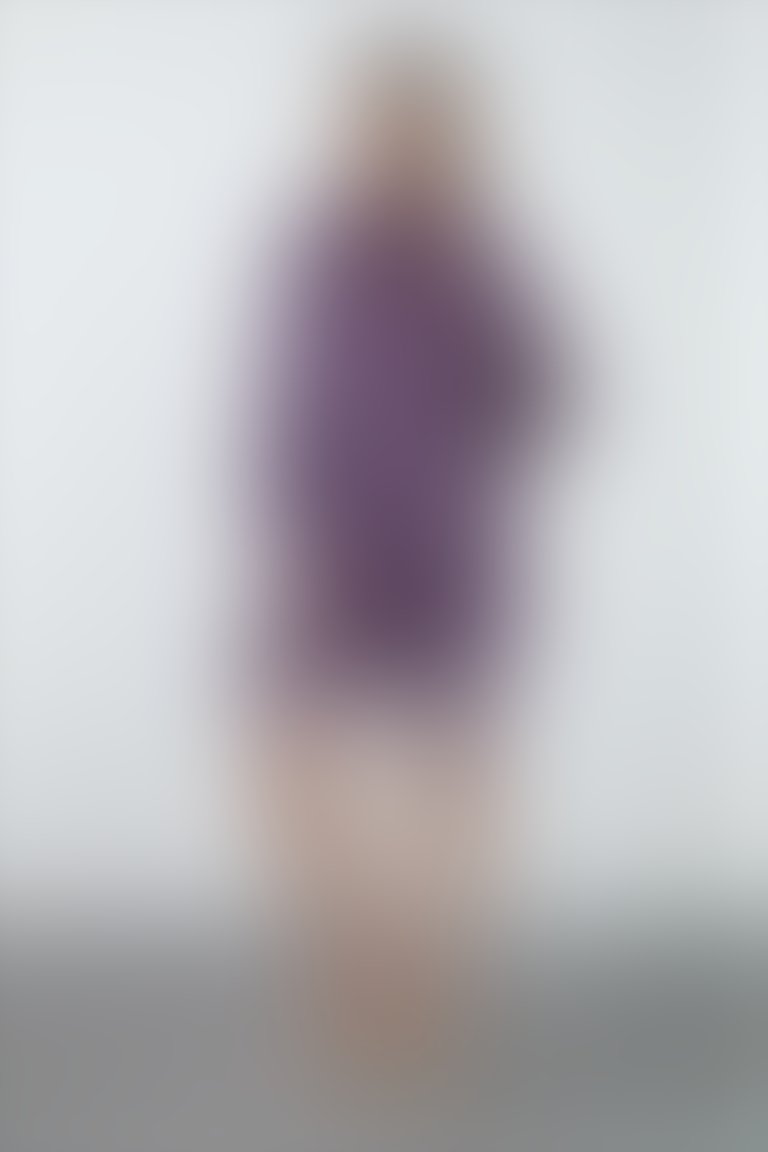 Ön Beden Damla Detaylı Tek Ucu Dantel Şeritli Elbise