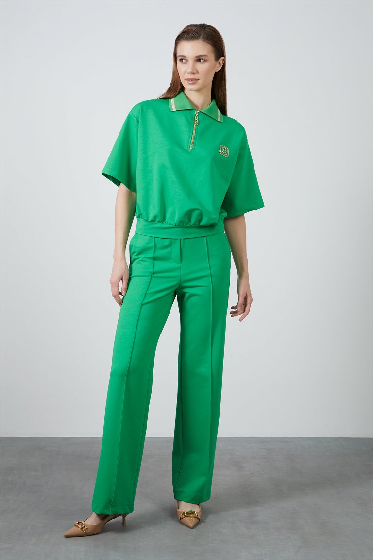 Zara apple green trousers size XS