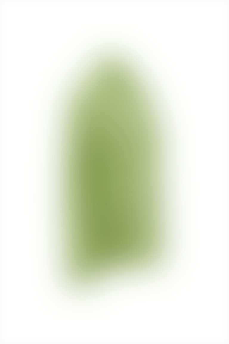 Cep Kapağı Detaylı Uzun Kollu Yeşil Gömlek