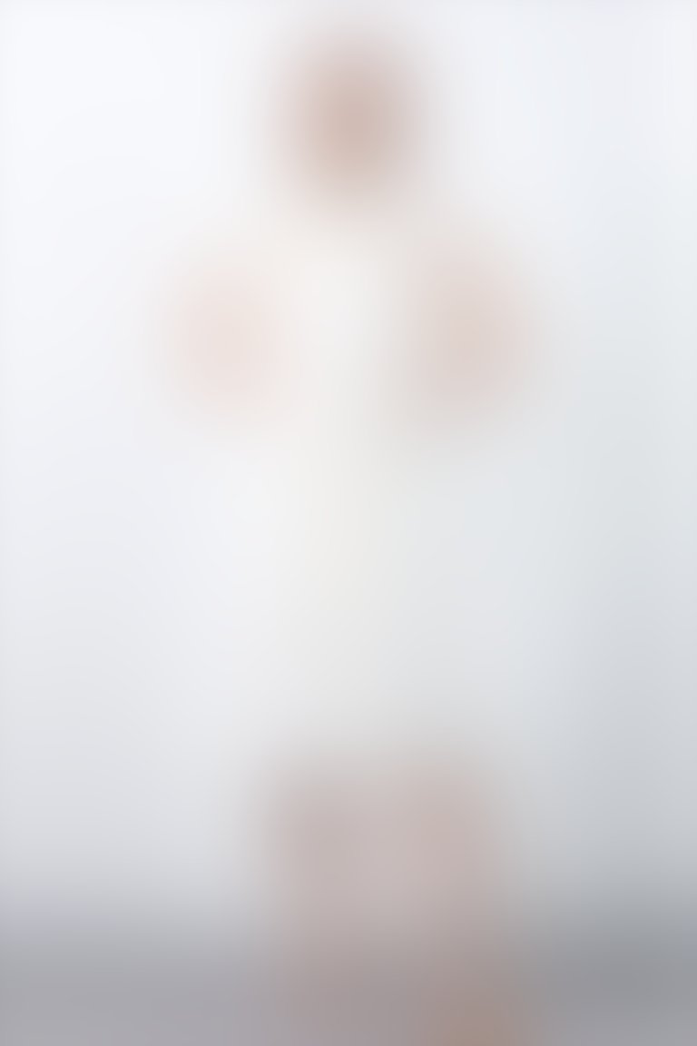 Sash Detailed Buttoned Zero Sleeve White Long Dress