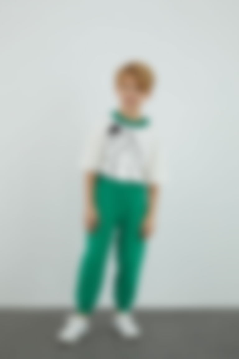 Green Jogger Boy's Pants